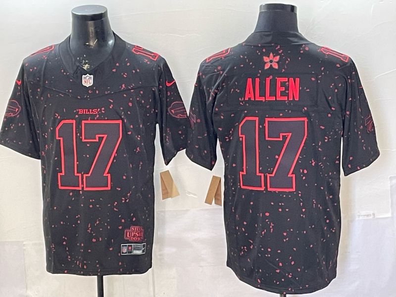 Men 2026 Buffalo Bills #17 Allen Black 4th generations Nike Limited NFL Jersey 01